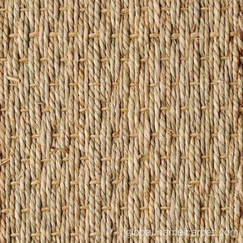 Seagrass Carpet natural seagrass fiber straw carpets for living room Supplier